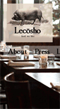 Mobile Screenshot of lecosho.com